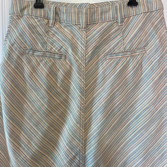 Pilcro Striped Buttoned Skirt - Picture 4 of 9